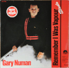 Gary Numan Remember I Was Vapour 12" 1980 Germany